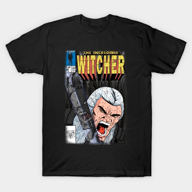 The Incredible Witcher T-Shirt by MarianoSan